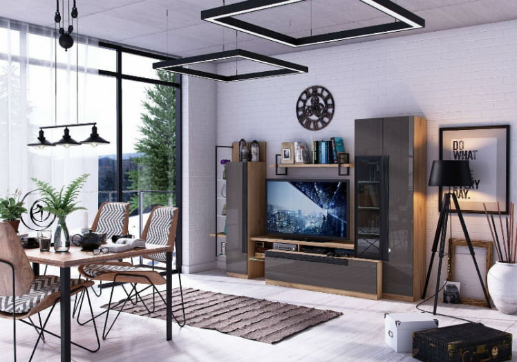 Тумба Кёльн ЛД.674.050.000 Дуб Золотой/Антрацит_2