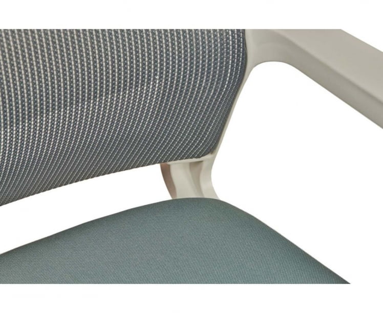 Кресло офисное Бит LB белый пластик Серый_4