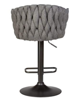 Стул барный DOBRIN LEON (графитовая ткань (LAR-275-21)) 2 шт_5