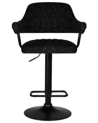 Стул барный DOBRIN CHARLY BLACK (черный твид (LEO18)) 2 шт_6