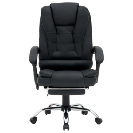 Кресло офисное CROMEX (КРОМЕКС) Lounge MS-007 экокожа черное_9