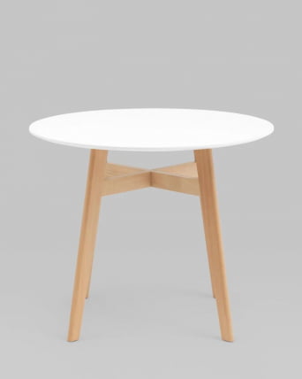 Стол Таргет Сирcле 90*90 Белый / Target Circle_5
