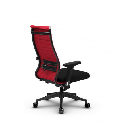Кресло офисное МЕТТА B 2b 19/2D, Основание 17832 Комплект 4 Красное Черное_2