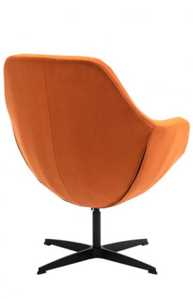 Обеденный стул Everprof Rocky Ткань Оранжевый_3