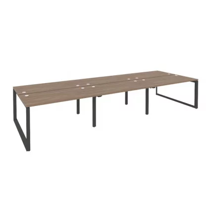 Рабочая станция на О-образном м/к ONIX O.MO-D.RS-6.3.7 Дуб Аризона/Антрацит_0