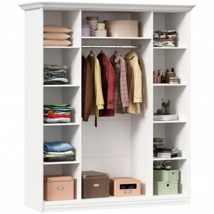 Шкаф четырехстворчатый Джулия ЛД 695.020.000 Белый_2