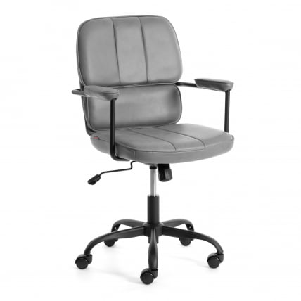 Кресло ALPHA иск. замша, Grey (Cерый)_0