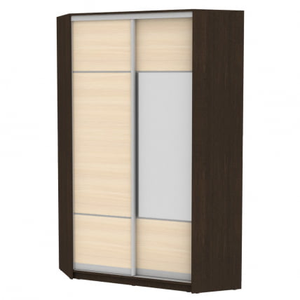 Шкаф-купе ЙА-230х1250-2(Венге-ДМ-Д4Д3) / YA-230х1250-2(Венге-ДМ-D4D3)_0