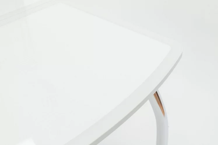 Стол обеденный Чикаго КЗ(6191) белый,крокодил супер белый_11