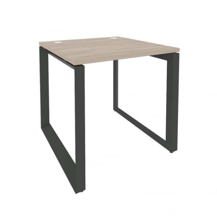 Стол рабочий на О-образном м/к ONIX O.MO-SP-0.8 Дуб Аттик/Антрацит_0