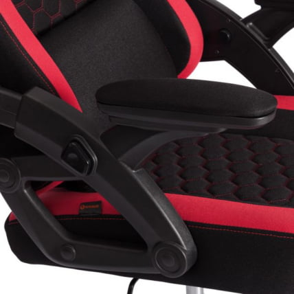 Кресло iShark ткань, черный / красный_12