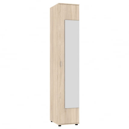 Шкаф распашный Алиса (H1_M) 2230х400х540 ручка скоба 96мм (ДСС)_0