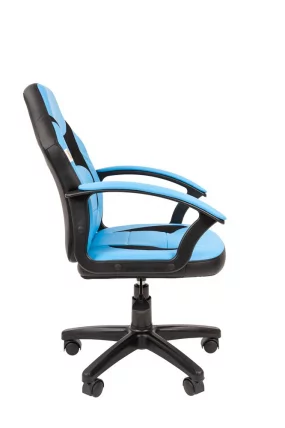 Детское кресло CHAIRMAN KIDS 110 Черный-голубой_2