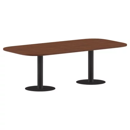 Конференц-стол на 6-8 человек IMAGO ПРГ-8 Орех Французский-антрацит_0