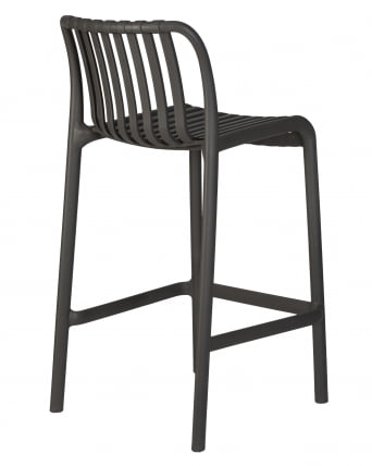 Стул полубарный DOBRIN CHLOE Темно-серый_3