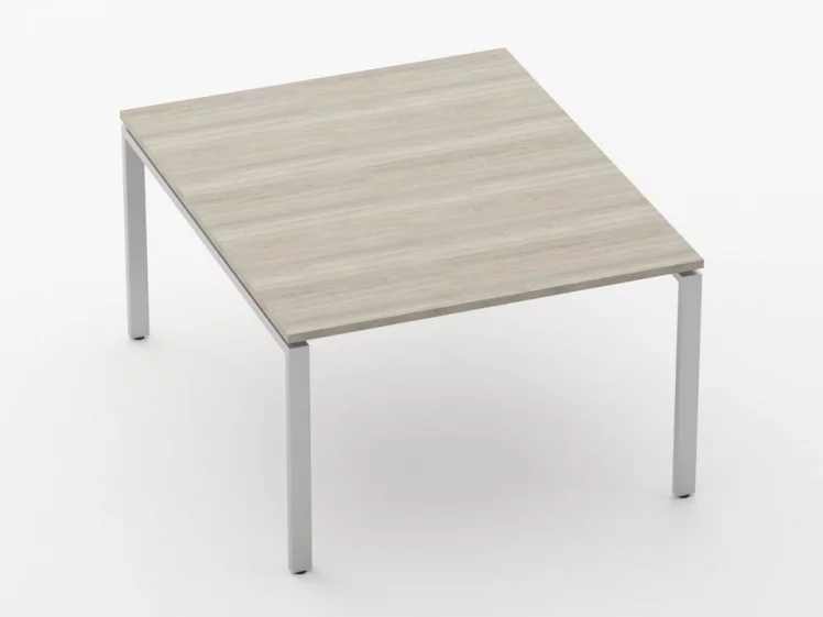 Стол для переговоров Deka П-обр.каркас 71.145.12 Дуб Сантана светлый_0