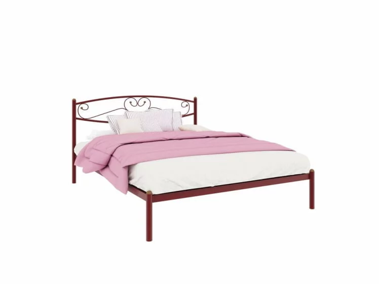 Кровать Каролина 1600х2000 Красная_0