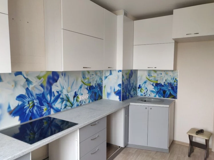 Глянцевый фартук (КОМПОЗИТ) KM 197_2