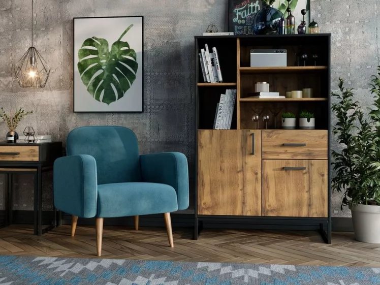 Кресло Уилбер Светло-голубое_2