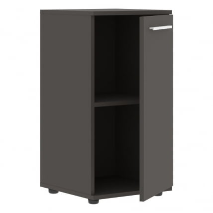 Шкаф колонка с глухой малой дверью EDIS ELCS 42.1 Мокко Белый Мокко_1