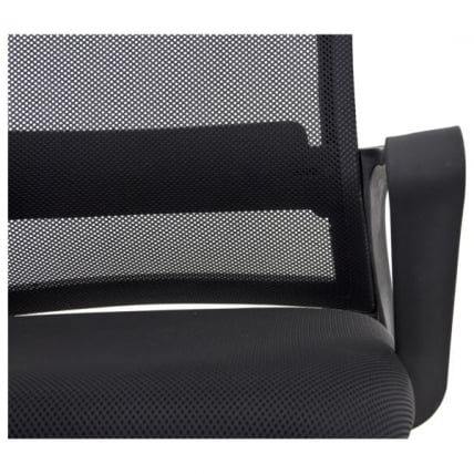 Кресло Basic CH-698 сетка/ткань TW черное_3