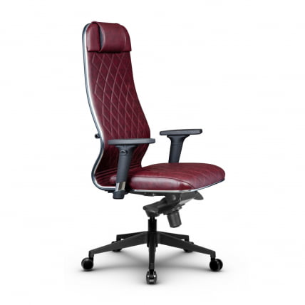 Кресло руководителя Metta L 1m 40M/2D Комплект 4 Темно-бордовое_1
