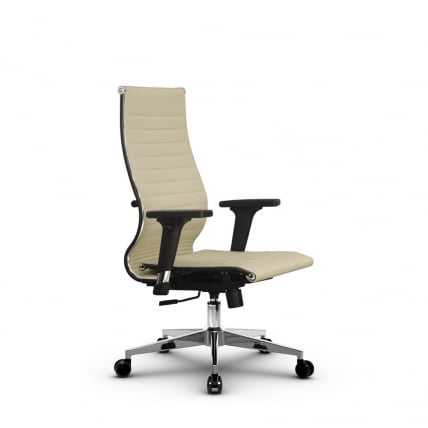 Кресло офисное МЕТТА Комплект 10/2D, Основание 17834 Комплект 3 Бежевое_1