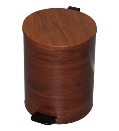 Урна с педалью 15 л (вишня)_0