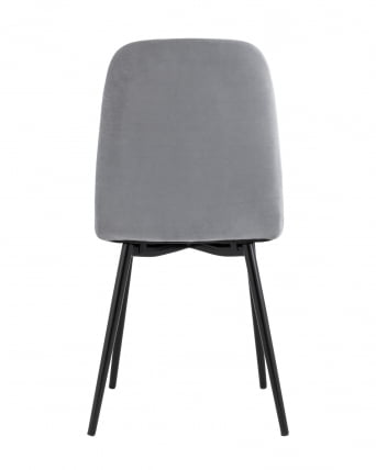 Стул Easy велюр серый 4 шт. комплект_5