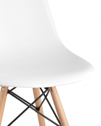 Стул Еамес Стйле ДСВ белый (разборный каркас) / Eames Style DSW_4
