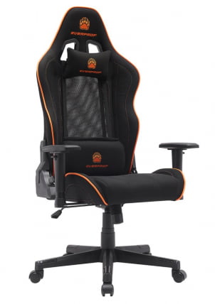 Кресло геймерское Everprof Panther Ткань Оранжевый_9