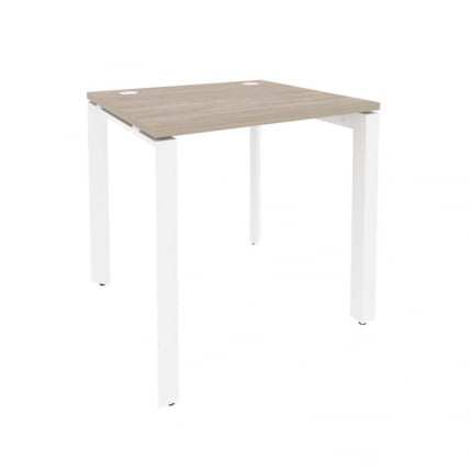 Стол рабочий на П-образном м/к ONIX O.MP-SP-0.7 Дуб Аттик/Белый_0