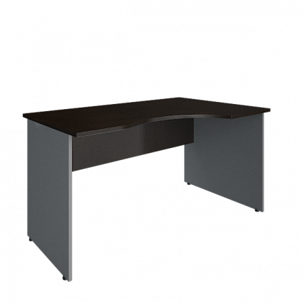 Стол криволинейный правый Riva А.СА-2 Пр Венге/Металлик_0