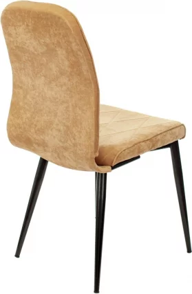 Стулья для кухни Бюрократ KF-3 горчичный Velvet 73 2 шт._4