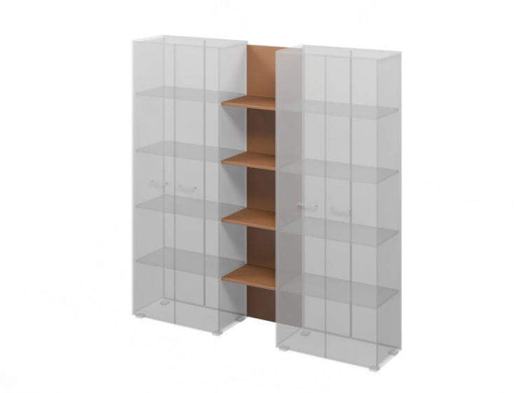 Стеллаж промежуточный LEMO L-642 Карамель нюд_2