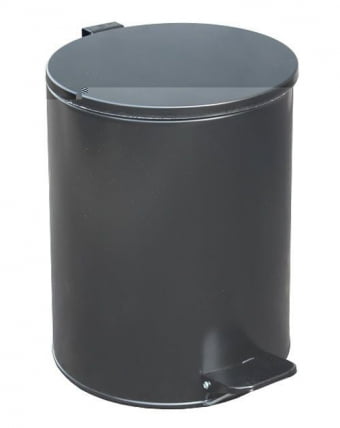 Урна с педалью 15 л (черная)_0
