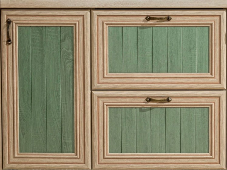 Тумба кухонная 600 Кантри ЛД 235.061.000 Сономе эйч светлая_2