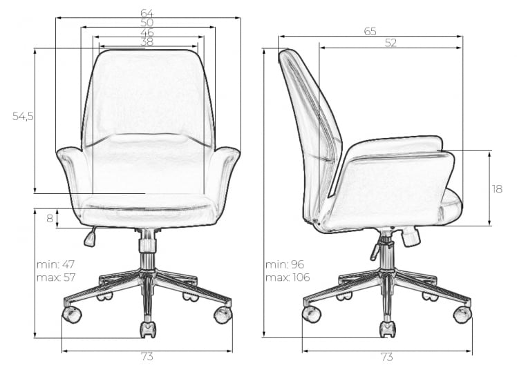 Офисное кресло для руководителей DOBRIN SAMUEL (серый)_7