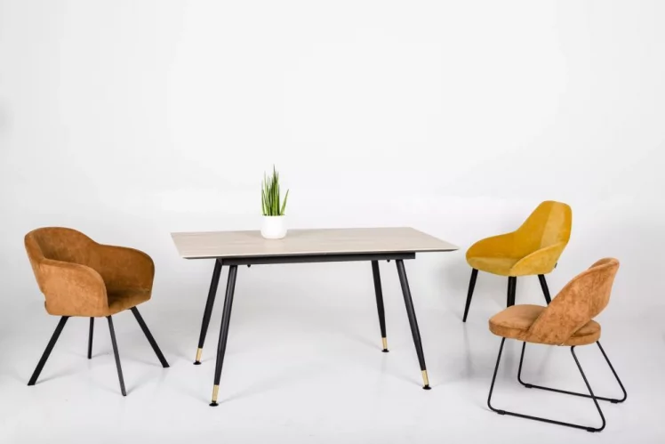 Кресло Oscar Arki микровелюр Коричневый_10