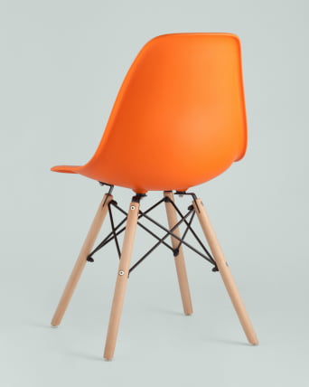 Стул Eames DSW Оранжевый_5