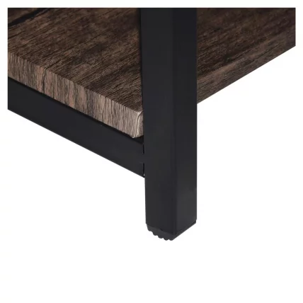 Стеллаж на металлокаркасе BRABIX LOFT SH-002 Мореный дуб_4