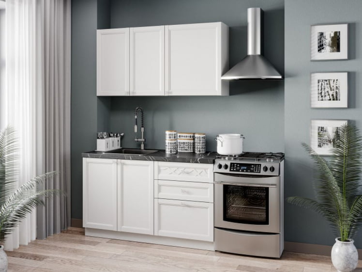 Кухонный гарнитур Джулия №5 Белый_0