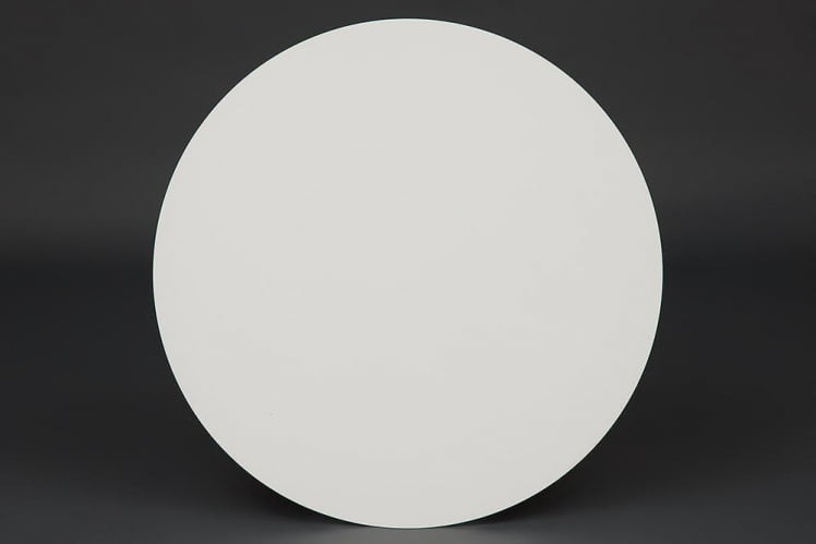 Стол обеденный BOSCO (Боско) основание бук, столешница мдф, D900, Белый+Натуральный ( Бук)_3