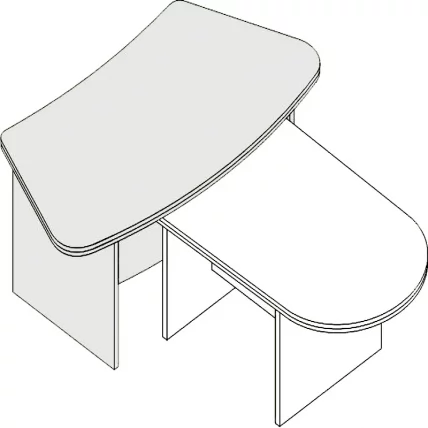 Конференц-приставка Л.БР-14 Орех_0