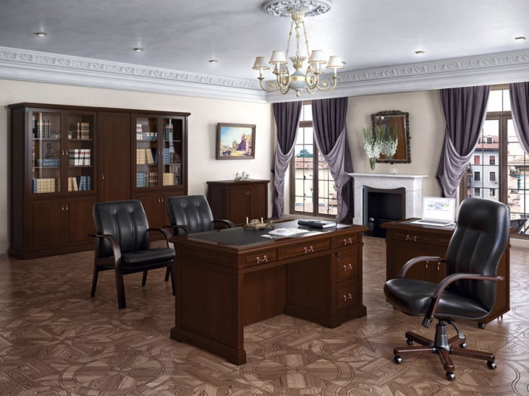 Топ и цоколь для шкафа 1 створка MNS2957102 Южный орех_1