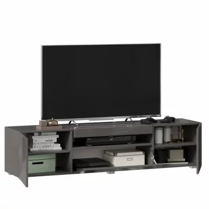 Тумба под ТВ 1600 Бруклин ЛД 685.050.000 Оникс Серый глянец_3