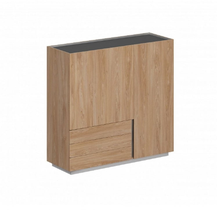 Шкаф левый Oliver OL-060-20-17.GN.GN.GN.L Гикори натуральный_0