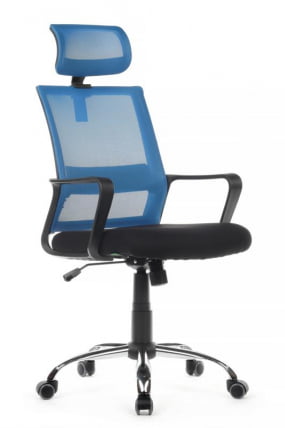 Кресло Mint RCH 1029HB Синий/Черный_0