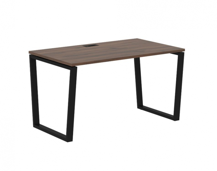 Стол письменный EDIS EVST 1380 Дуб Денвер темный Черный_0