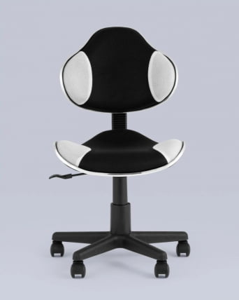 Стул офисный QZY Черно-белый_7